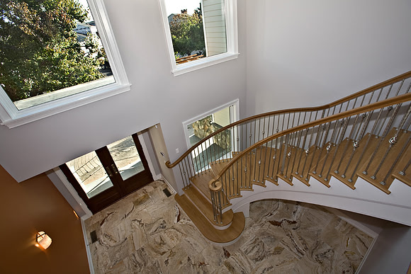 65_Foyer with Winding  Stair